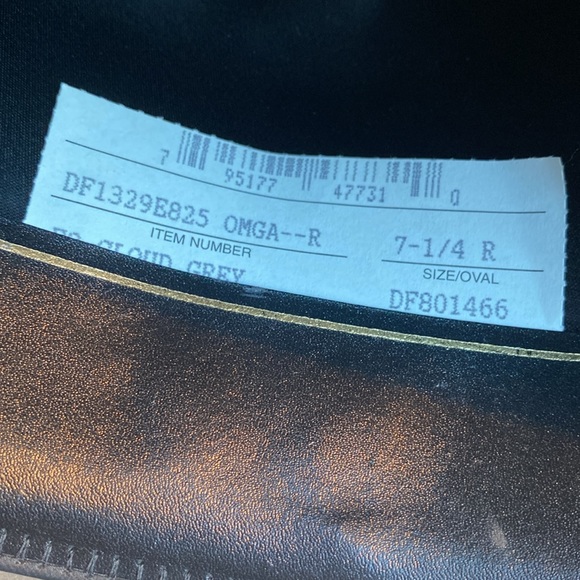 ❗️SALE❗️Dobb’s men’s grey Homburg w/ box - Picture 6 of 10